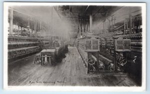 Jute Mill Spinning Room interior 'bagology' Philippines? Postcard