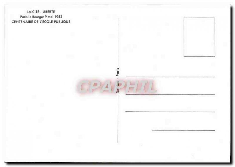 Postcard Modern Public School Children