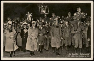 3rd Reich Germany Hitler Wehrmacht Generals RPPC Hoffmann Nr868 UNUSED 101072