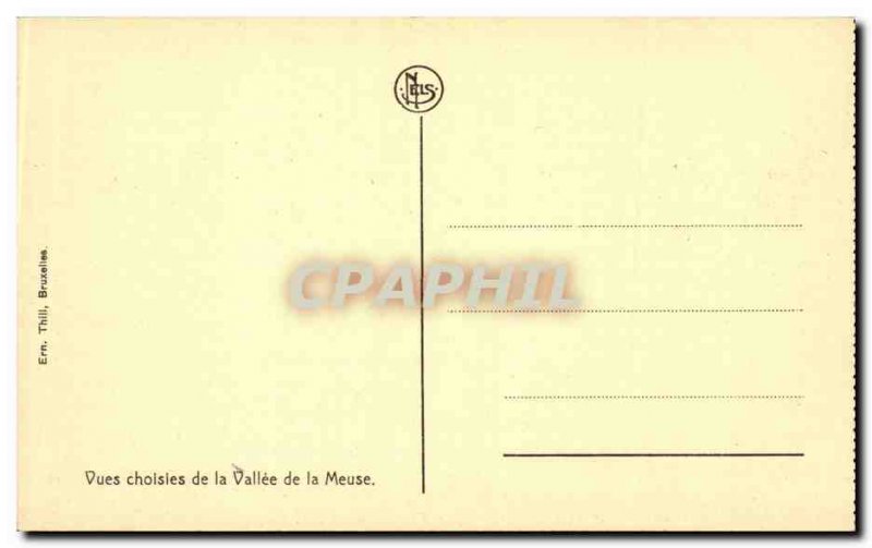 Old Postcard Dinant Roche Bayard