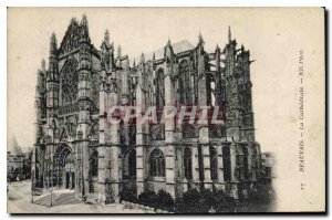 Old Postcard Beauvais Cathedral