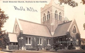 Gould Memorial Church - Roxbury in the Catskills, New York