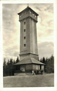 Czech Republic Šumava Sušice Javorník RPPC 04.81