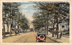 J20/ Parkersburg West Virginia W Va Postcard c1910 Market St Residences 285