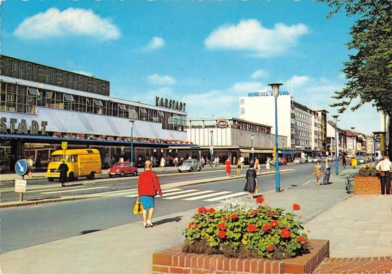 BT12408 Bremenhaven burgermeister smidt strasse wolswagen beetle car voiture