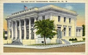 Post Office, Franklin Co. - Chambersburg, Pennsylvania PA  