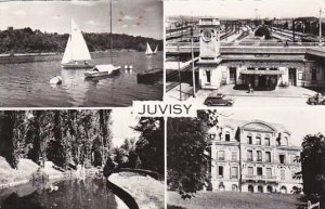 France Juvisy sur Mere Multi View  Real Photo