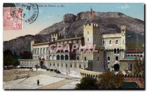 Old Postcard Monaco Monte Carlo Prince's palace