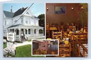 Captain Kelly's Kitchen Restaurant Yarmouth Nova Scotia  UNP Chrome Postcard M7