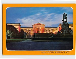 Postcard Philadelphia Museum of Art Philadelphia Pennsylvania USA