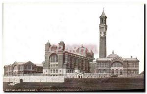 Great Britain Old Postcard Birmingham University