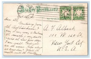 1907 Hofbrauhaus Festsaat Munchen Germany Antique Posted Postcard 