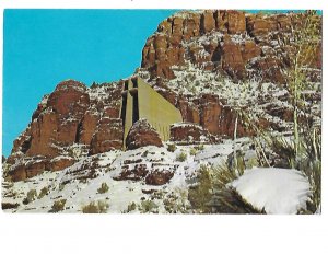 Winter at the Chapel of the Holy Cross Sedona Arizona