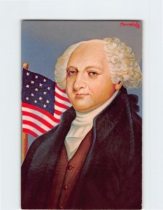 Postcard John Adams, 2nd U. S. President By Morris Katz