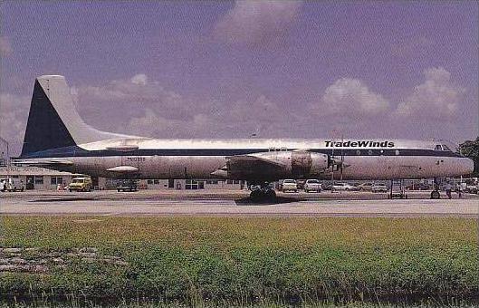 TRADEWINDS INTERNATIONAL AIRLINES CANADAIR CL-44D4