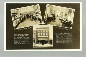 Lanesboro MINNESOTA RPPC c1920 ADVERTISING M.O. Bue PHOTOGRAPHY STUDIO Norway