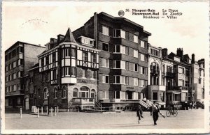 Belgium Nieuwpoort-Bad La Digue Résidence Vintage Postcard C148