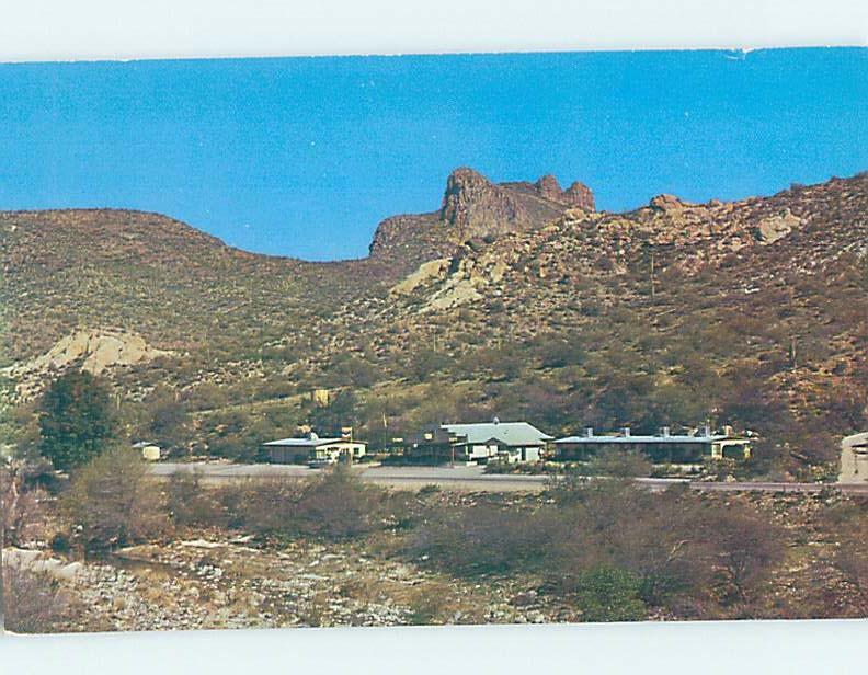 Unused Pre-1980 RESORT Tortilla Flat Ghost Town - Phoenix Arizona AZ c4419