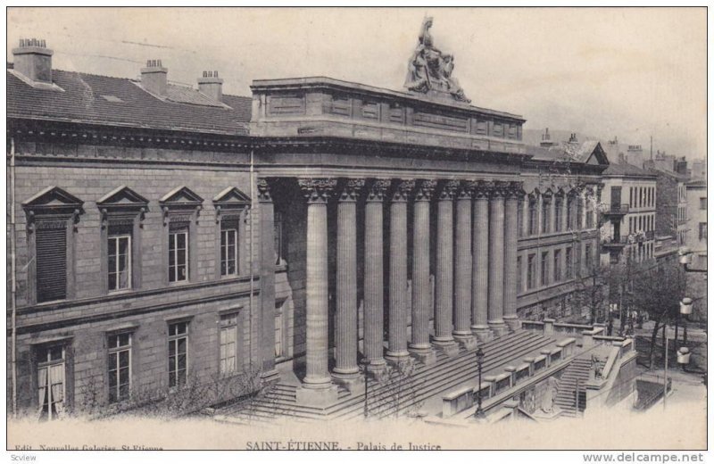 SAINT-ETIENNE, Palais de Justice, Rhone-Alpes, France, 10-20s