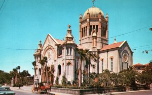 VINTAGE POSTCARD HAGLER MEMORIAL CHURCH (UNITED PRESBYTERIAN) St. AUGUSTINE FL