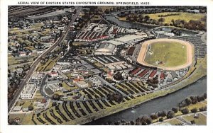 Aerial View of Eastern States Exposition Grounds in Springfield, Massachusetts