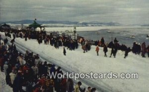 Dufferin en Hiver Quebec Canada Unused 