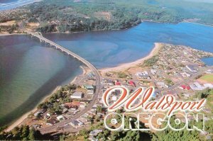 OR: AERIAL VIEW OF WALDPORT