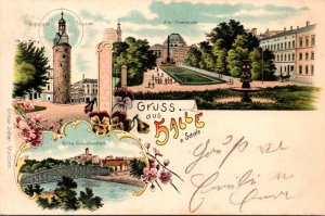 Germany Gruss Aus Saale 1902