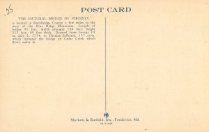 Natural Bridge Rockbridge County Virginia Winter