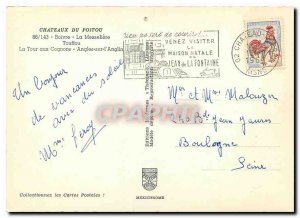 Postcard Modern Castles of Poitou Boivre The Messelière Touffou Tower to Cog...