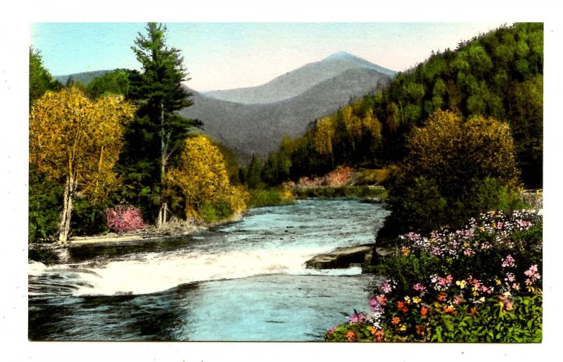 NY - Lake Placid. Whiteface Mountain & Au Sable River