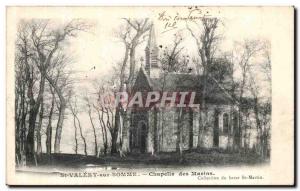 Old Postcard Saint Valery sur Somme Chapelle des Marins