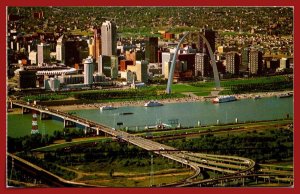 Missouri, St Louis - Aerial View Of Downtown - [MO-121]