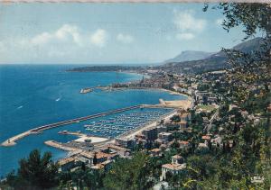 BF22340 menton a m vue generale   france  front/back image