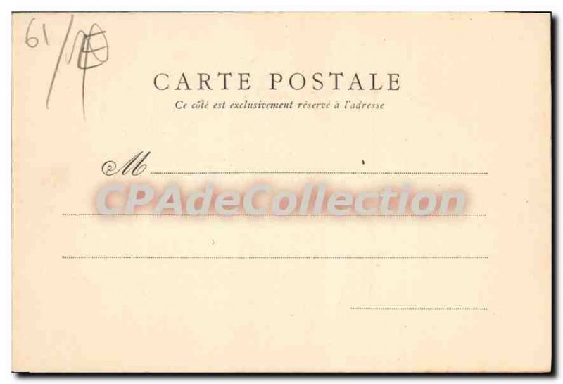 Old Postcard Chateau D'o