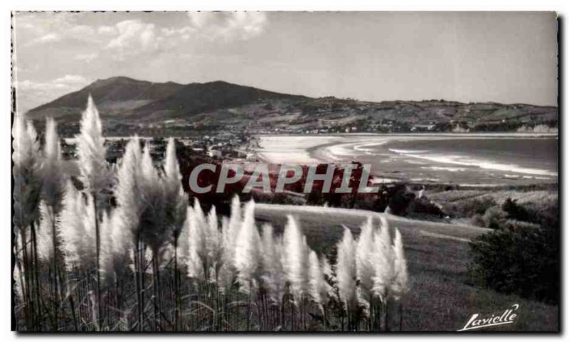 Hendaye Old Postcard General view Basically the & # 39Espagne