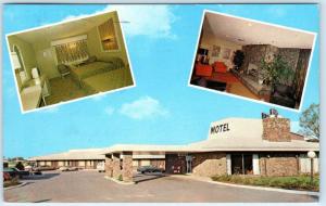 MANCHESTER, Tennessee  TN  ~ Roadside AMBASSADOR MOTEL  1975   Postcard