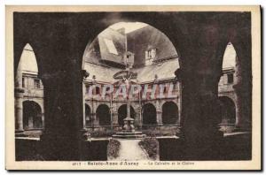 Old Postcard Sainte Anne D Auray Calvary and Cloitre