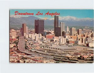 Postcard Downtown Los Angeles, California