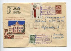 295585 1964 40th y Soviet Turkmenistan Ashgabat Agricultural Institute Building 