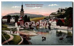 Germany Radium Solbad Nahebrücke und Kreuznach Kauzenburg