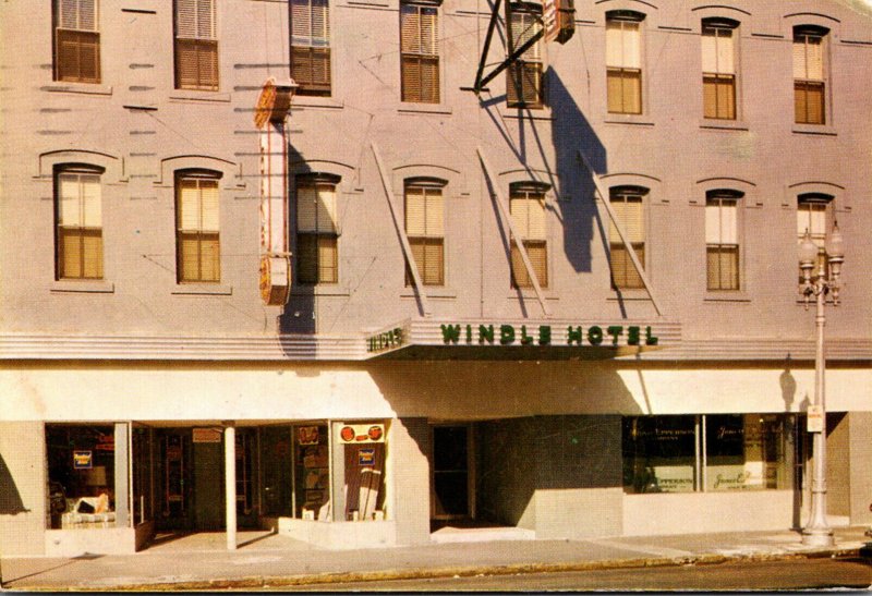 Florida Jacksonville Hotel Windle East Forsyth Street 1956