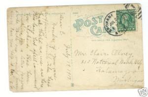 1917 Frye Building Seattle WA postcard cover