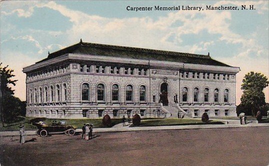 Carpenter Memorial Library Manchester New Hampshire  Curteich