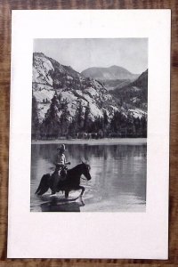 1938 YOSEMITE THE AHWAHNEE MENU ANSEL ADAMS MERCED LAKE AUG 8 LUNCHEON Z2884