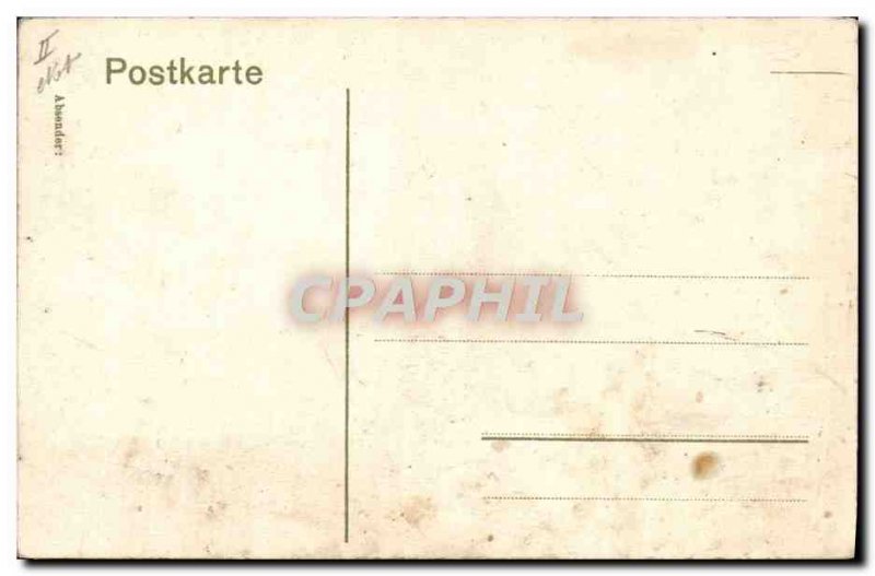 Old Postcard India Elephant
