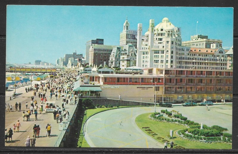 New Jersey, Atlantic City - Overview Of The Boardwalk - [NJ-165]