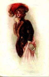 The Shopping Girl - Artist Signed: Sergio Bompard