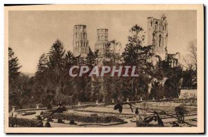 Postcard Old Abbey De Jumieges Ruins of all