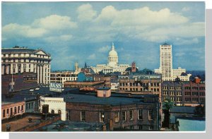 Atlanta, Georgia, GA Postcard, Court House/Capitol/City Hall